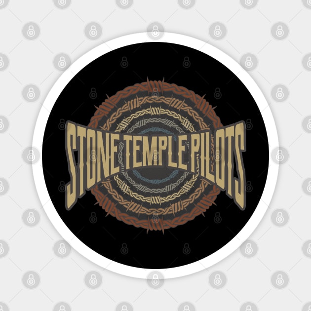 Stone Temple Pilots Barbed Wire Magnet by darksaturday
